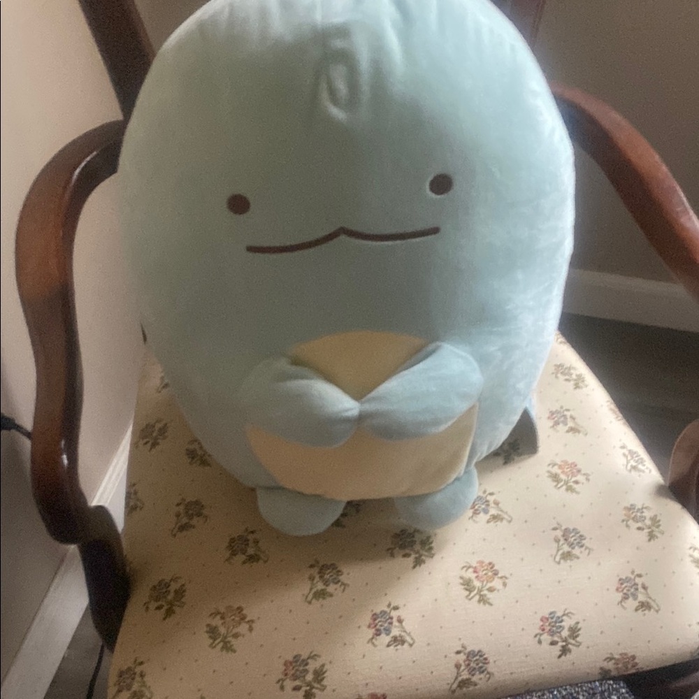 Charming Blue and Cream Stuffed Animal Plush